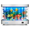 Mini Aquarium Lamp with Rolling Screen | Compact Calming Sensory Light
