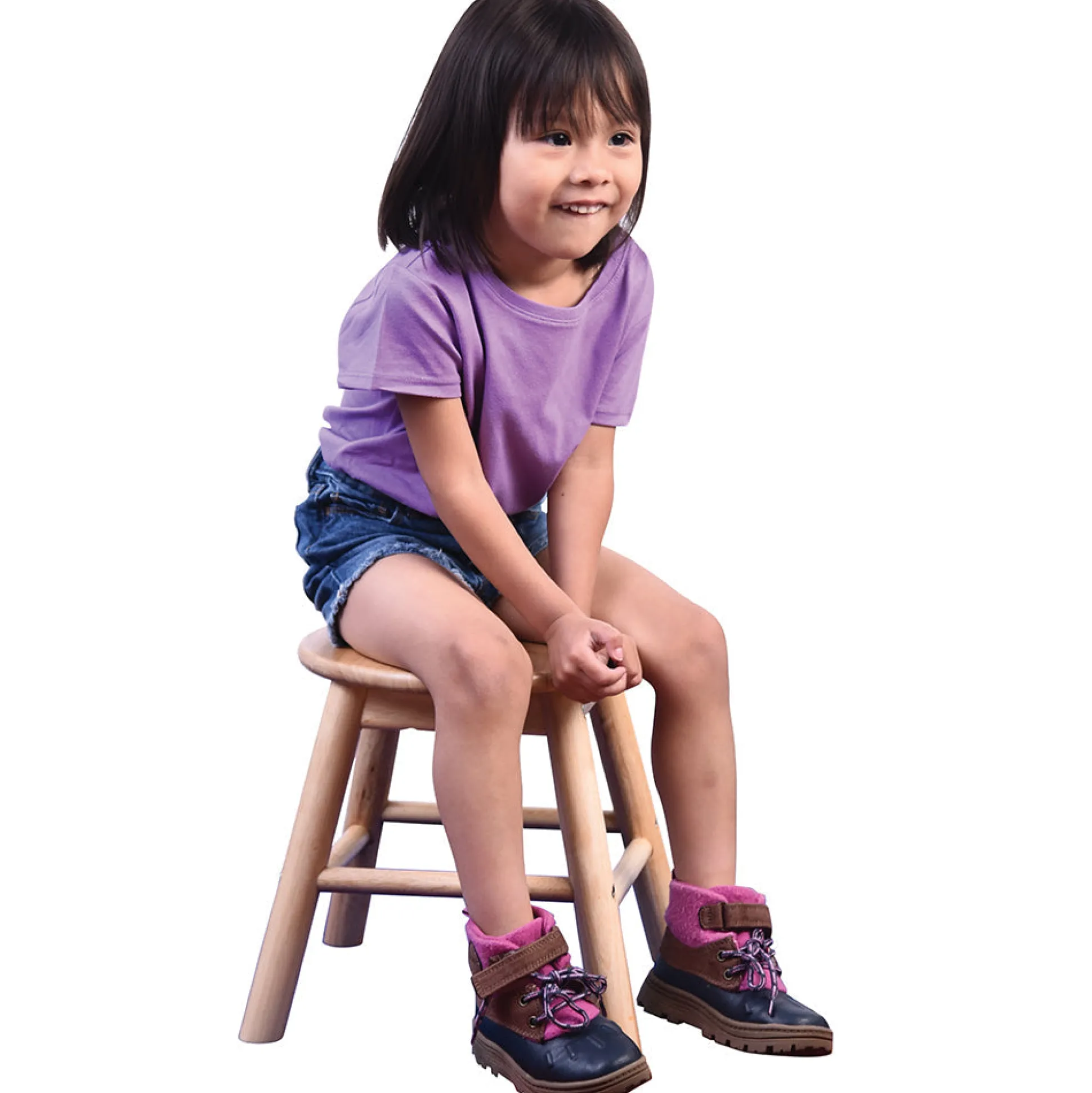 Montessori Wooden Classroom Stool