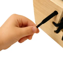 Montessori Wooden Lacing Boot