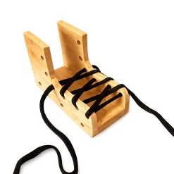 Montessori Wooden Lacing Boot