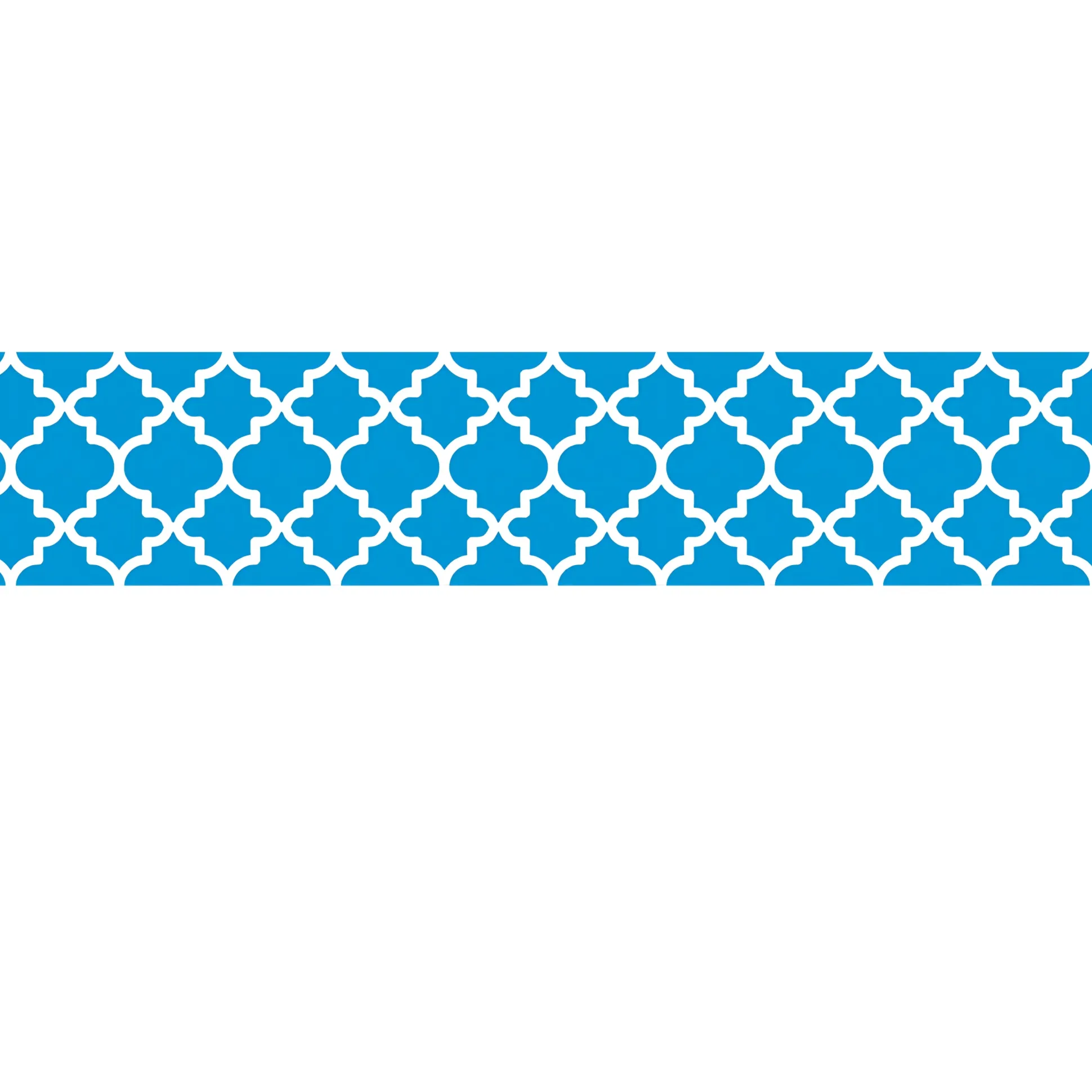 Moroccan Blue Bolder Borders Classroom Bulletin Board Trim