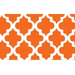 Moroccan Orange Bolder Borders Classroom Bulletin Board Trim