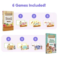 Ms. Brandi’s Popplers Matching Game | First Words Fidget Fun 54-Piece Set