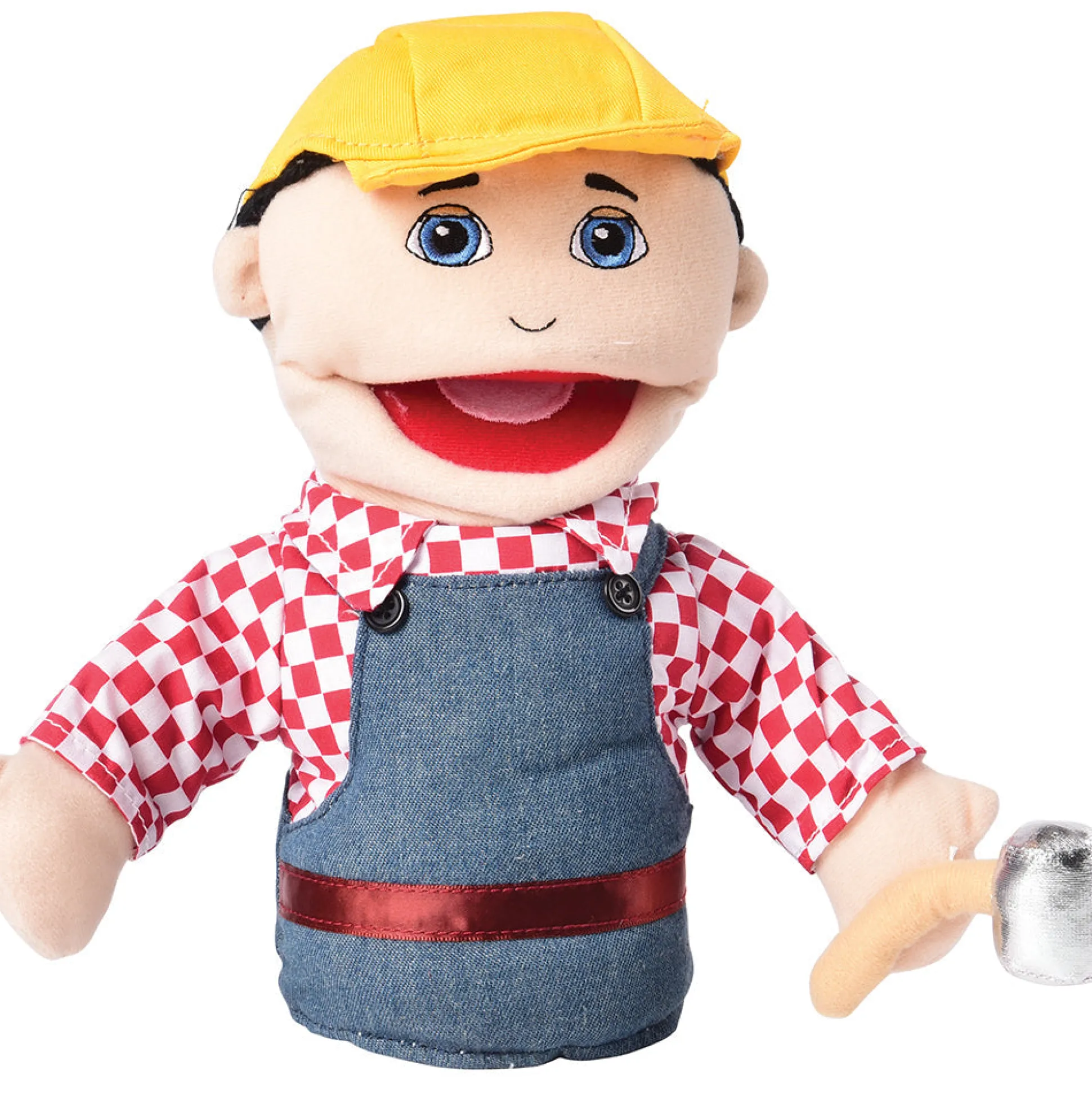 Multi-Ethnic Career Puppet - Construction Worker