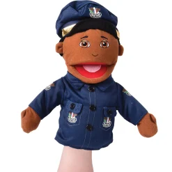 Multi-Ethnic Career Puppet - Police Officer