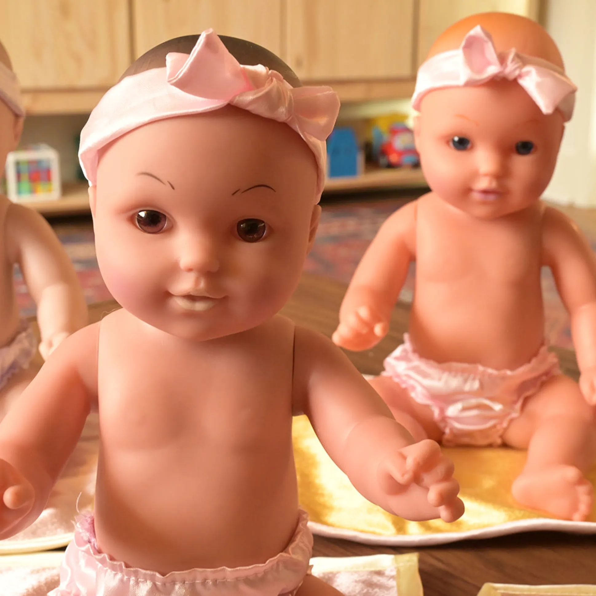 Multi-Ethnic Tender-Touch Baby Dolls | Set of 4 Realistic Dolls