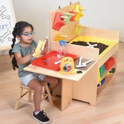 Multi-Functional Innovation Station | Sensory Play, Table, and Easel Combo