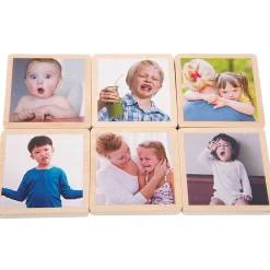 My Emotions Wooden Tiles