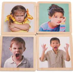 My Emotions Wooden Tiles