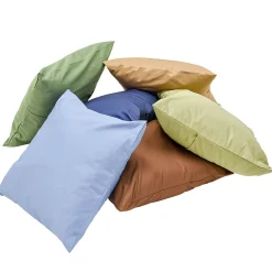 Natural & Calm Colors Classroom Pillows | Set of 6 Soft 17" Cushions