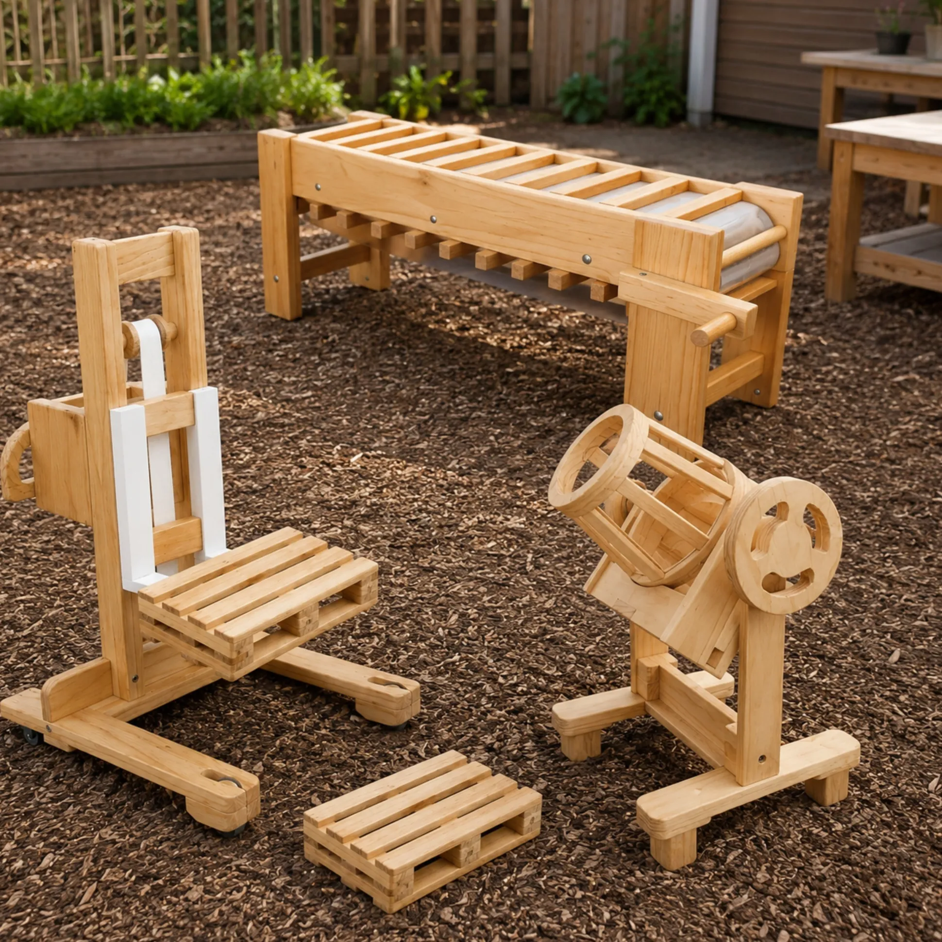Natural Indoor/Outdoor Engineering Worksite Set
