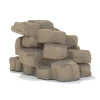 3' Natural-Look Boulder Climber | Engaging Rock Climbing for Preschool Playgrounds