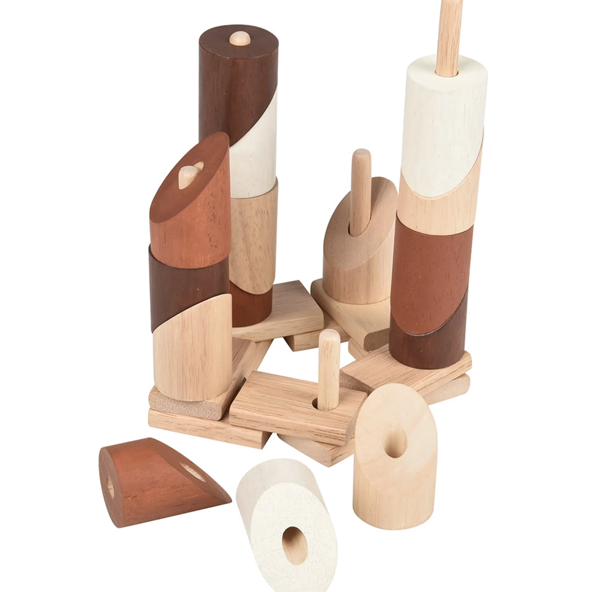 Natural Toddler Sensory & Stacking Collection