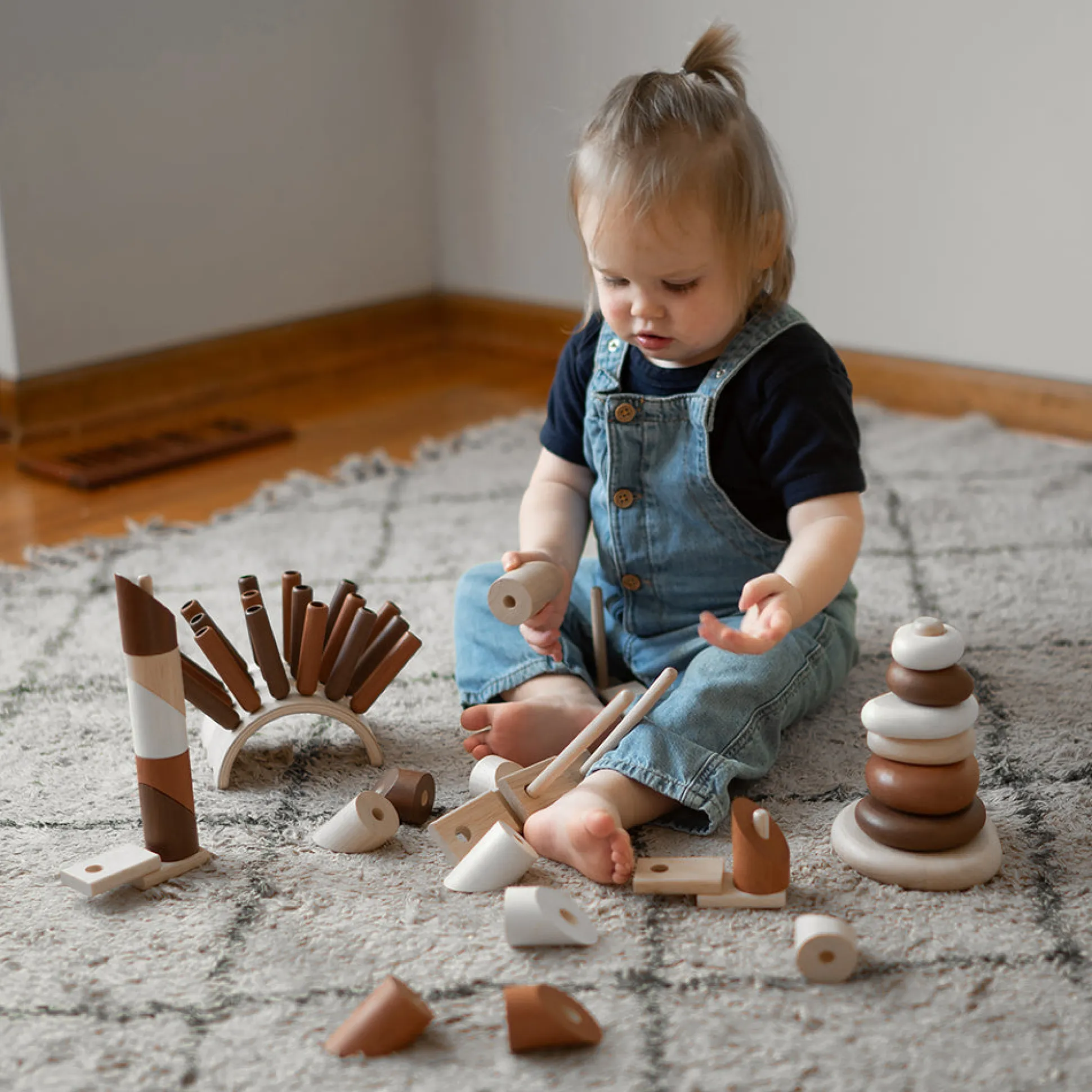 Natural Toddler Sensory & Stacking Collection