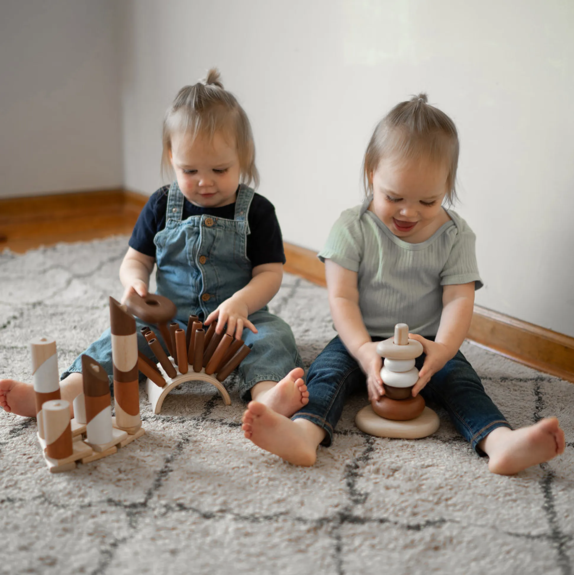 Natural Toddler Sensory & Stacking Collection