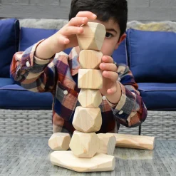 Natural Wooden Balancing Blocks