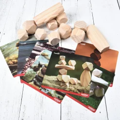 Natural Wooden Balancing Blocks