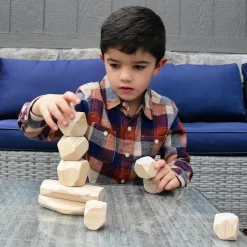 Natural Wooden Balancing Blocks