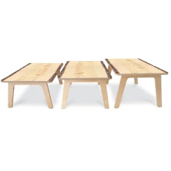 Nature View Live Edge Rectangle Activity Table | 18
