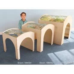 Nature View Reading Nook | Biophilic Canopy Retreat with Book Display & Easy Access