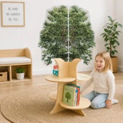 Nature View Tree Book Shelf | Reversible Biophilic Acrylic Bookshelf