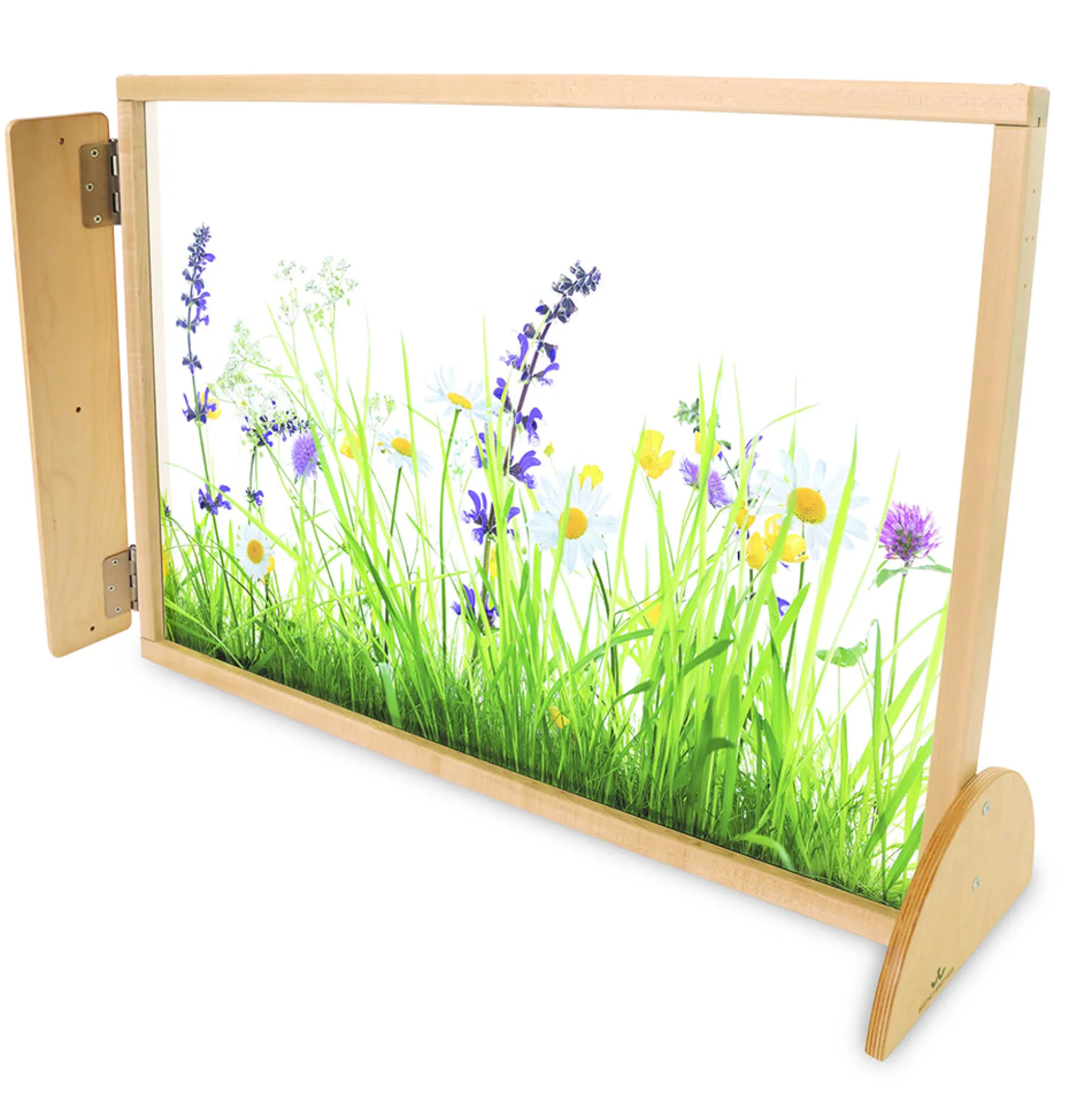 Nature View 24x36 Toddler Divider Panel | Safe Acrylic Back & Rounded Edges