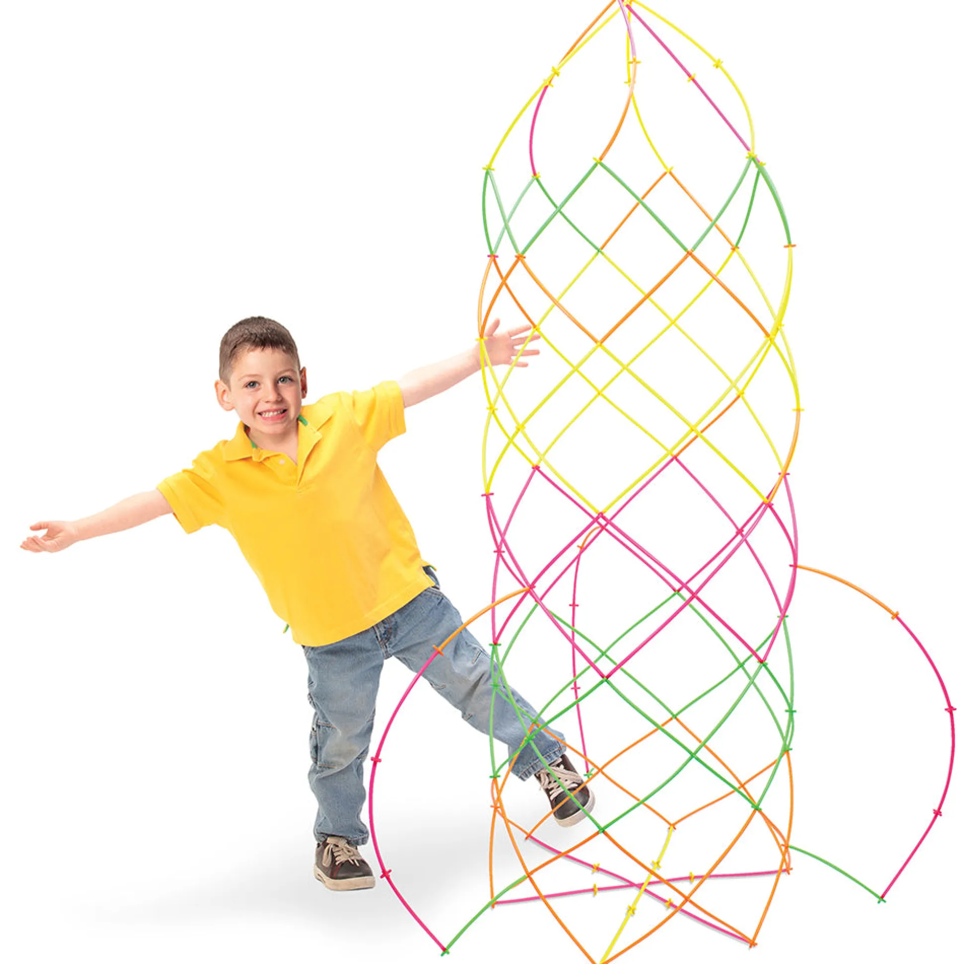 Neon Straws and Connectors