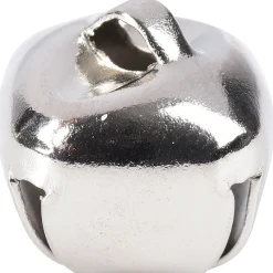 Nickel Jingle Bells | Craft, Counting & Lacing Bells with Eyelets | Set of 100