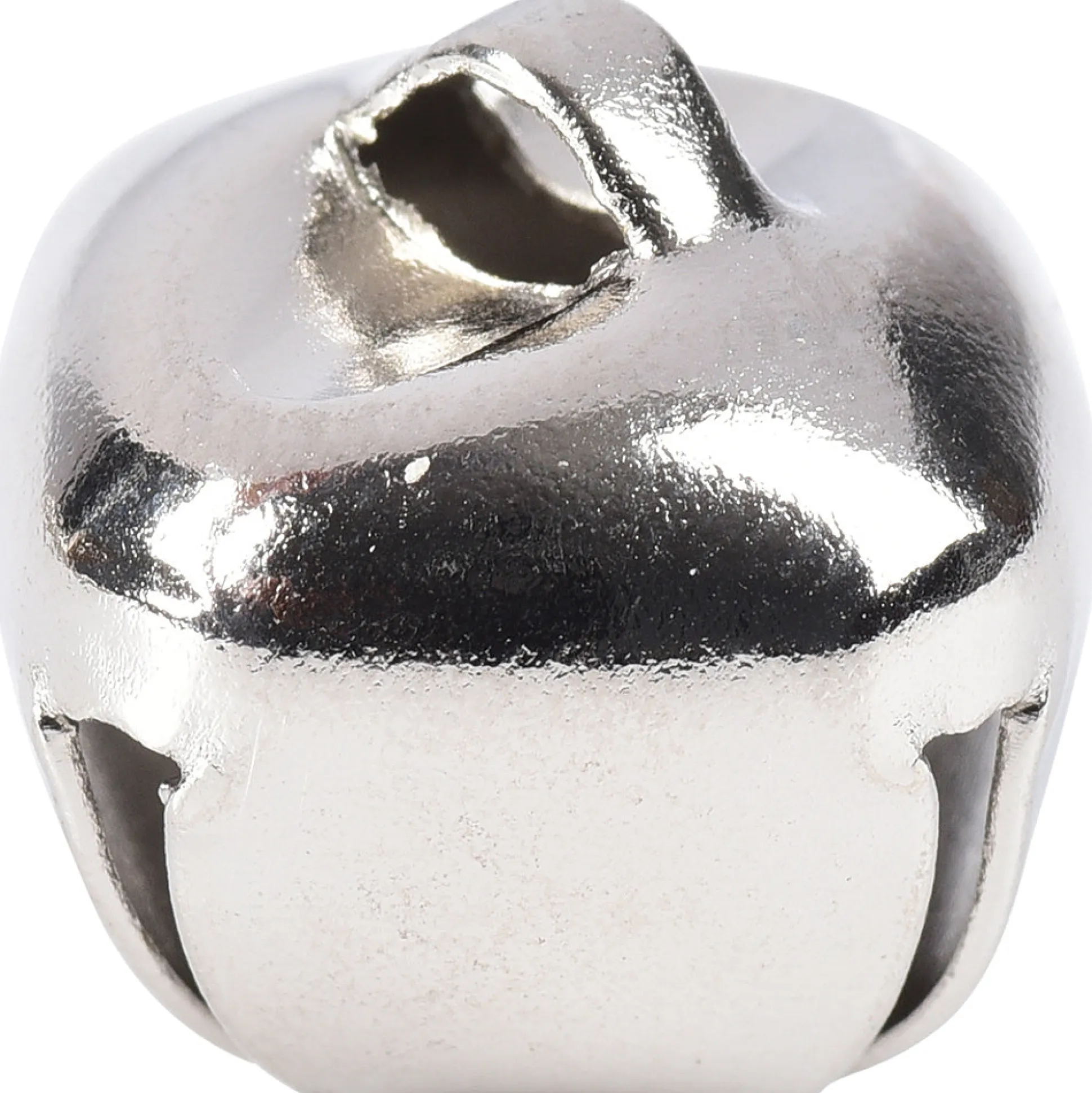 Nickel Jingle Bells | Craft, Counting & Lacing Bells with Eyelets | Set of 100