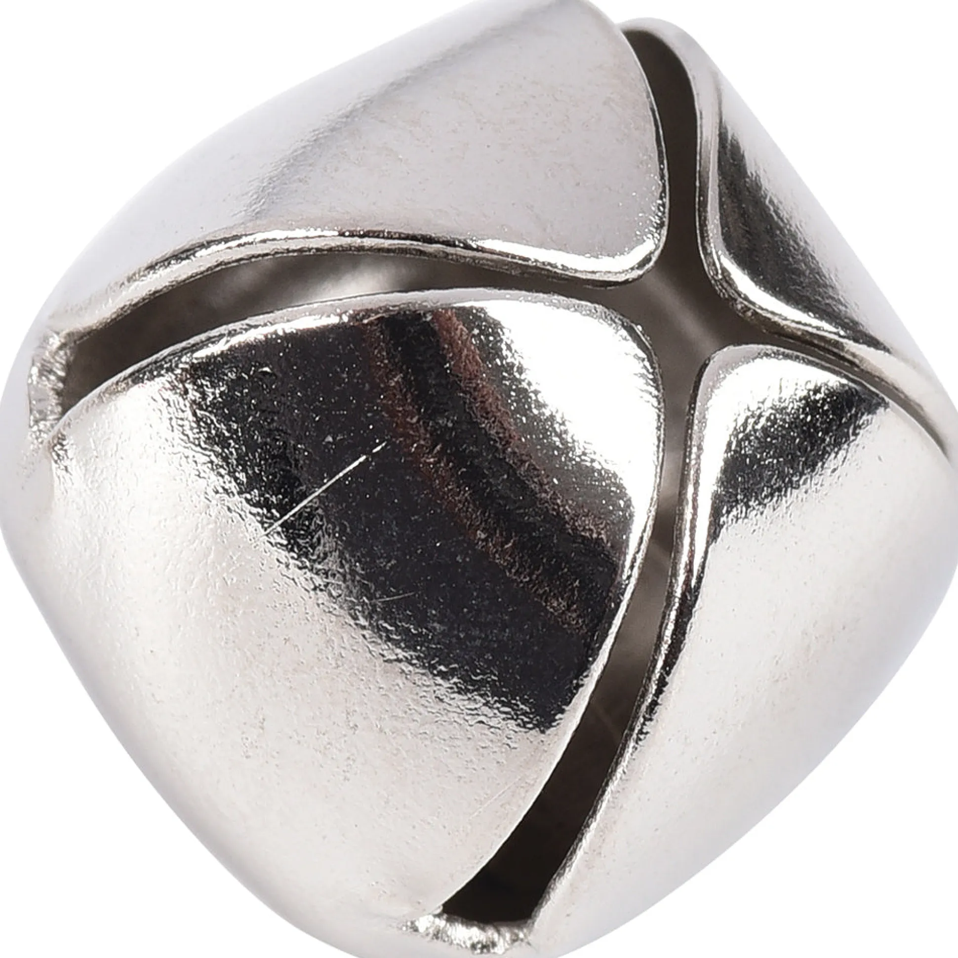 Nickel Jingle Bells | Craft, Counting & Lacing Bells with Eyelets | Set of 100