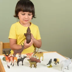 North American Forest Animals | 14 Piece Playset