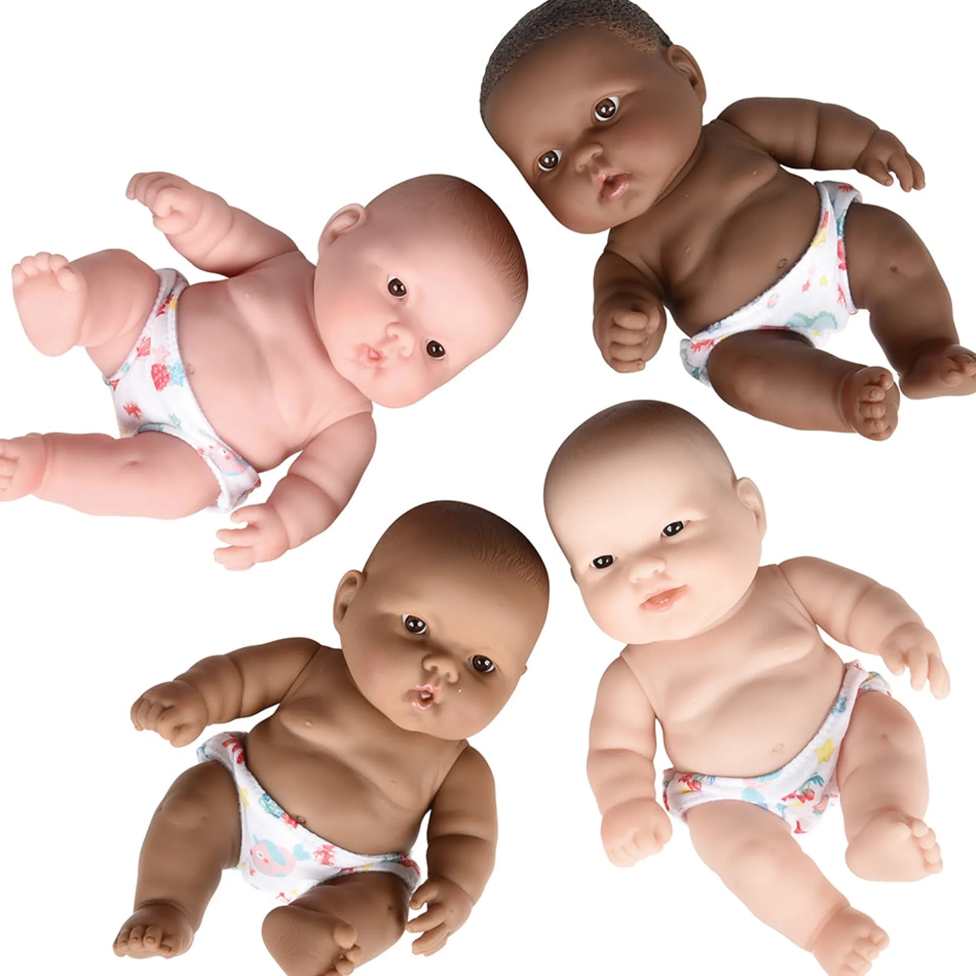 Nurture & Care Bundle with 10" Multicultural Dolls
