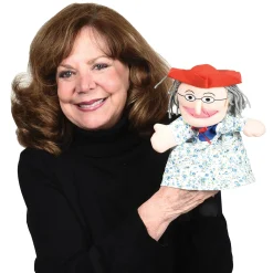 Old Lady Who Swallowed a Fly Storytelling Doll & Animal Finger Puppet Set*