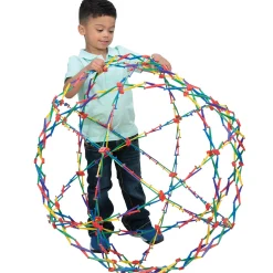 Original Rainbow Hoberman Sphere | Expanding Sensory Ball