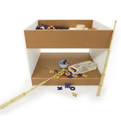 outdoorED™ Big And Wide Table | Weather-Resistant Outdoor Sensory Play Table with Reversible Top & Storage