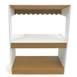 outdoorED™ Market Stand | Weather-Resistant Outdoor Pretend Play Stand with Awning & Storage Shelf