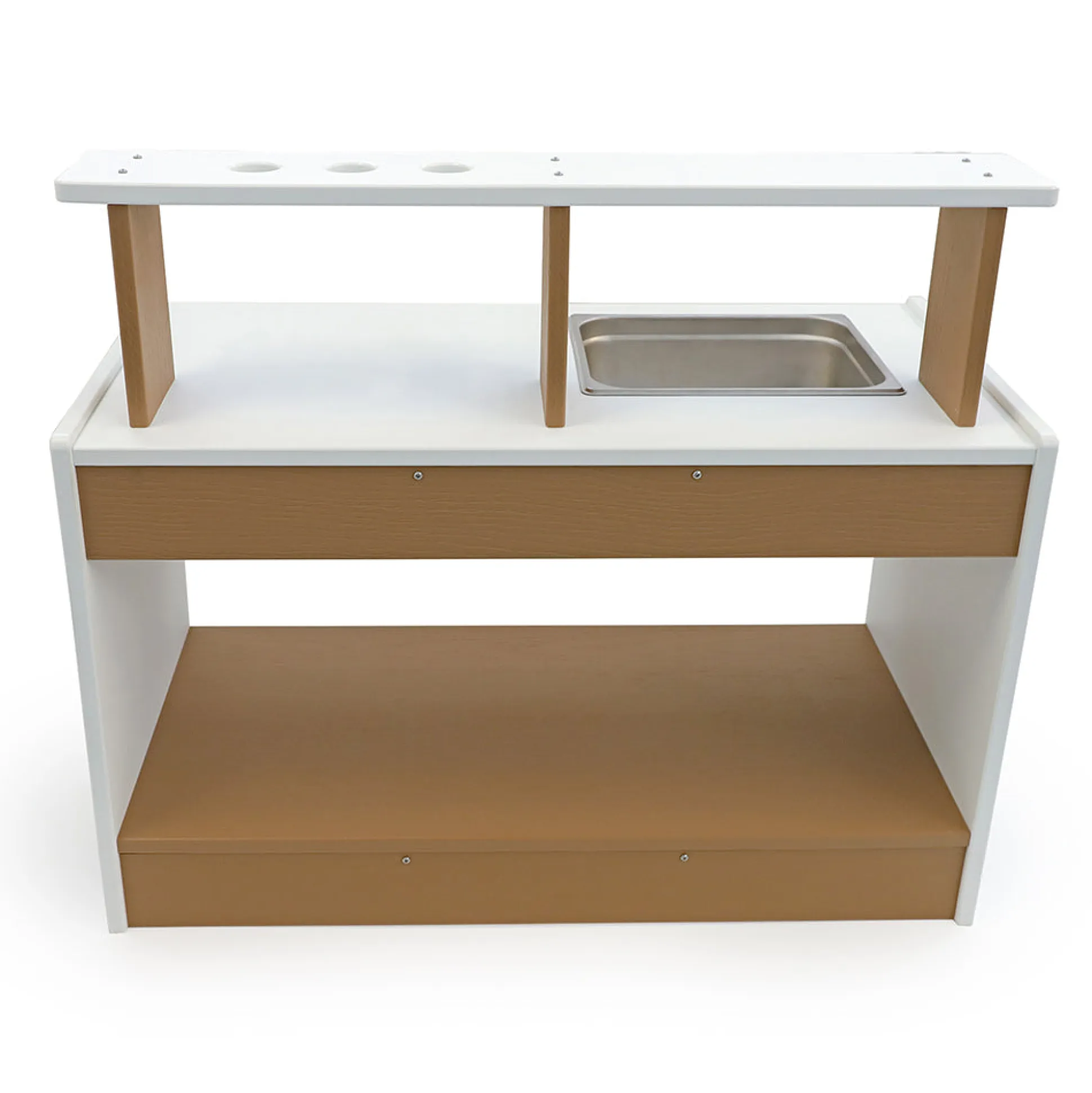 outdoorED™ Mud Kitchen | Weather-Resistant Outdoor Play Kitchen with Sink & Storage