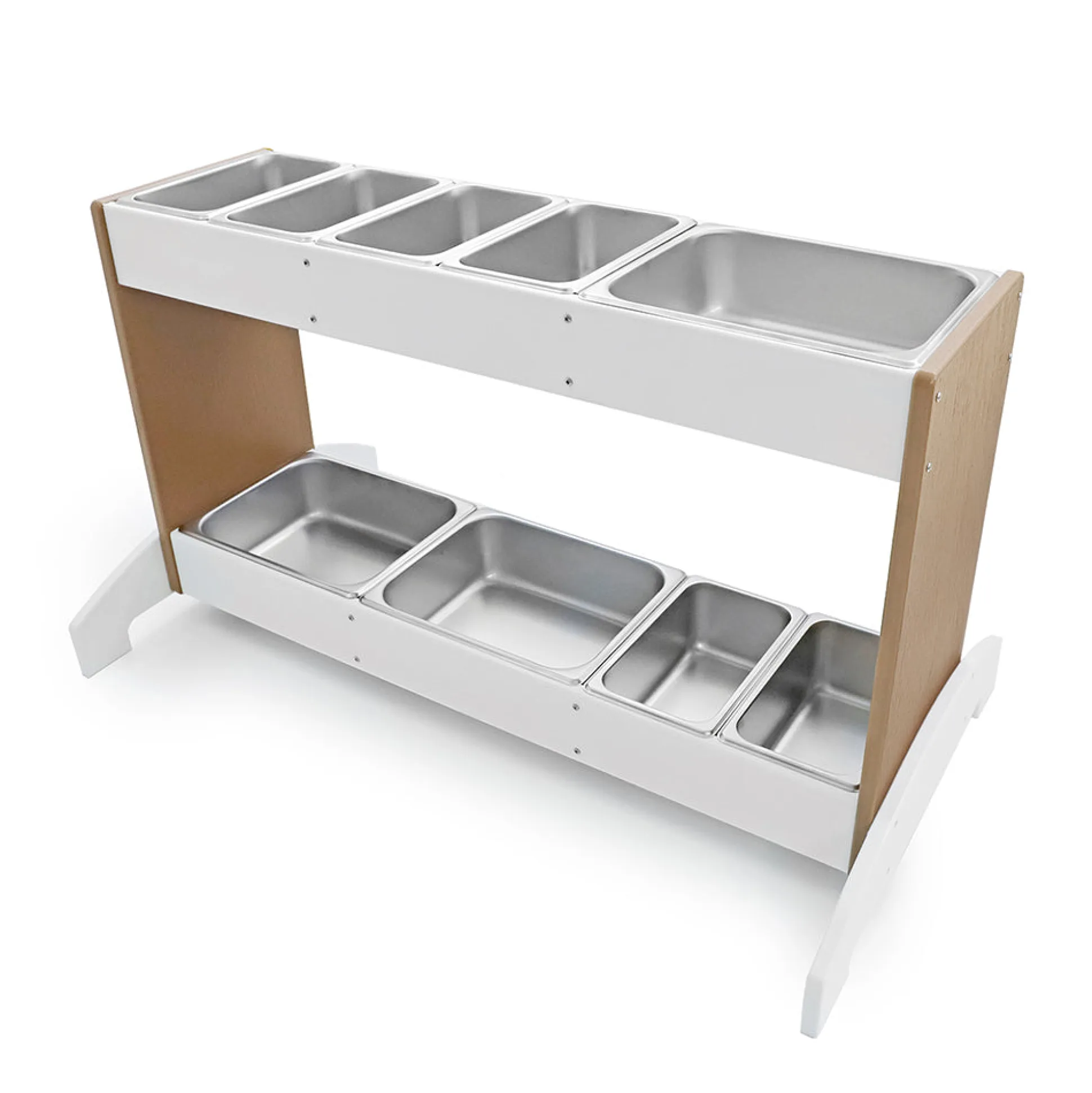 outdoorED™ Potion Station | Weather-Resistant Outdoor Mixing & Sensory Play Table with Stainless Steel Trays