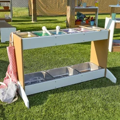 outdoorED™ Potion Station | Weather-Resistant Outdoor Mixing & Sensory Play Table with Stainless Steel Trays