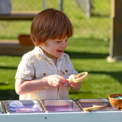 outdoorED™ Potion Station | Weather-Resistant Outdoor Mixing & Sensory Play Table with Stainless Steel Trays