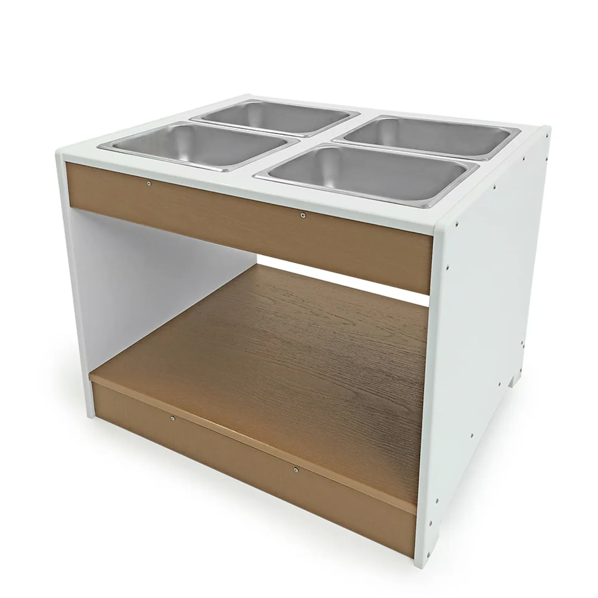 outdoorED™ Sensory Table | Weather-Resistant Outdoor Sensory Play Table with Trays & Storage
