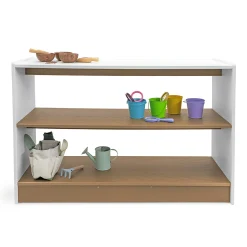 outdoorED™ Storage Shelf | Weather-Resistant 3-Shelf Outdoor Classroom Storage Unit