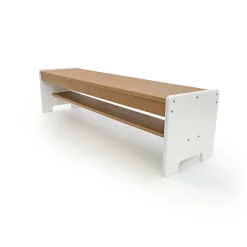 outdoorED™ Table And Two Benches Set | Weather-Resistant Outdoor Classroom Seating & Activity Table