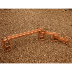 Outdoor Wooden Water Runway | Eucalyptus STEM Water Play Station