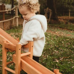 Outdoor Wooden Water Runway | Eucalyptus STEM Water Play Station