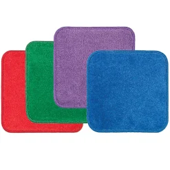 Oversized Classroom Carpet Squares | Jumbo 24-Piece Set with Stow-N-Go Tote