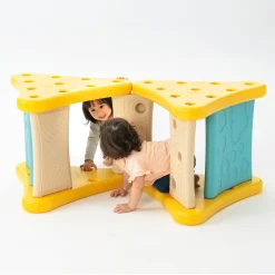 Over the Mountain Modular Crawl & Climb Set | 9-Piece Gross Motor Play Structure