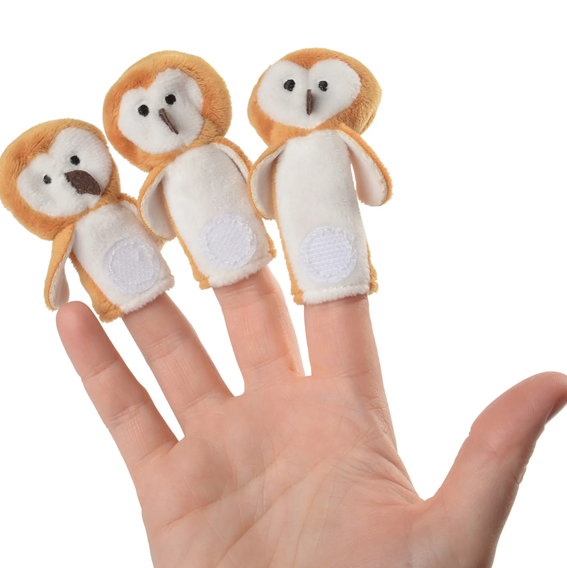 Owl Babies Puppets with Branch* | 5-Piece Set for Interactive Storytelling