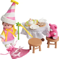 Paddywhack Lane® Kids Tea Party Playset | 21-Piece Set with Doll, Teddy Bear & Accessories