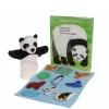 Panda Bear, Panda Bear Puppet, Props & Book Set*